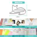 60Pcs Paper Clips Funny Paperclips Desk Accessories for Women Office Cute O B6U6