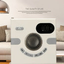 Wall Speaker Fm Radio with Time Display Headphone Jack Support Aux Audio Tf