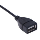 1Pc USB Cable Male to Female Switch ON OFF Cable Toggle LED Lamp Power Line 2mME