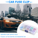 100pcs Zinc Fuse Standard Medium Blade Car Auto Fuses Kit Car Accessories