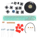 1 set DIY Kit NE555 Component Electronics Piano Organ Module Battery OZ