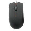 USB Wired Optical Mouse Desktop Laptop PC Ergonomics Office Mice (Black) A