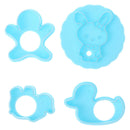 18PCS Kids Plasticine Mould Tools DIY Children Clay Cutters Roller Moulds OZ