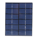 Portable 2W 6V 330mA Polysilicon Solar Power Panel DIY Kit Battery Panel