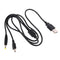 1Pc 2-in-1 usb data cable / charger charging lead for psp 1000 / 2000 /3000Q2
