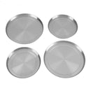 4Pcs/Set Stainless Steel Kitchen Stove Top Covers Burner Round Cooker Prote Q9M2