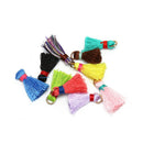 10x/set Mix Multicolor Tassel DIY Craft Earrings Charm Pendant Jewelry MakingJR