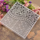 Christmas Embossing folders Plastic Embossing Folder For Scrapbooking DIY cardM&