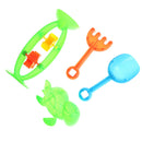 4Pcs Beach Sand Play Toys Bucket Rakes Sand Watering Sand Kids Play Bath Toys ME