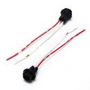 3*T10 Car Auto Bike Light Bulb Round Socket Lamp Base Connector T10 lampholder3C