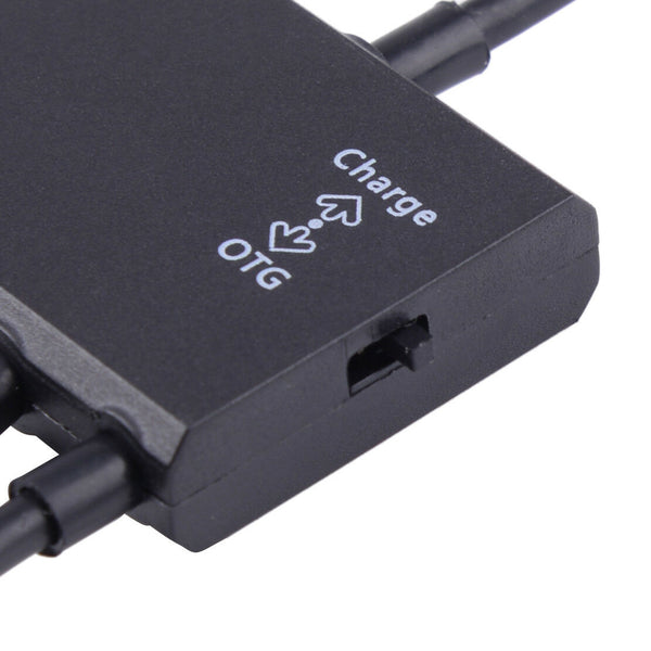 4 Port Micro USB Power Charging OTG Hub Cable fit for Android Tablet Smartphone
