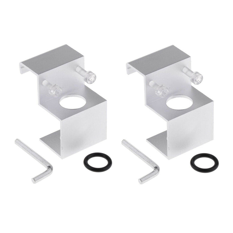 2xAquarium Hose Fixing Clip Fish Tank Water Pipe Fixing Tube Holder Clamp