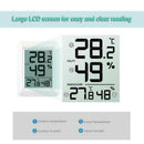 1X(Digital Wireless Hygrometer Lcd Thermometer Indoor Outdoor Electronic Te