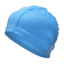 Swimming Cap Protect Ear Long Hair Sports PU Hat Elasticity UV Protection Unisex