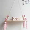 2pcs Wall Hanging Entryway Bracket Decorative Display Rack for CDs Toys