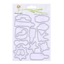 Voyage Style Silicone Seal+Cutting Die Stencil Photo Album Decor Craft Gift