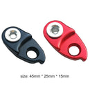 Bicycle Rear Derailleur Hanger Extension Gear Tail Hook Extender (Black) A