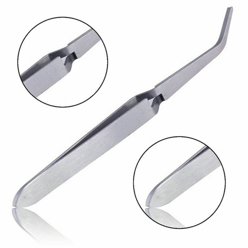 Stainless Steel Nail Pincher Pinching Pinch Clamp Tool HOT C Curve Art 1X L9V0