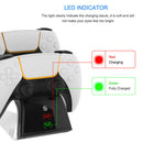 Charging Station for PS5 Controller Dual Charger with US Plug AC Adapter