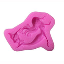 mermaid silicone fondant mold cake decorating chocolate baking mouldME