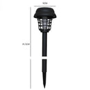 2Pcs Mosquito Repellent Killer Lamp Solar Powered Outdoor Garden Led Light