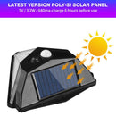38LED Solar Motion Sensor Wall Lamp Outdoor Waterproof Yard Security Light