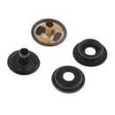 40x Metal Press Stud Snap Button Popper Fastener for Leather Clothes Repair