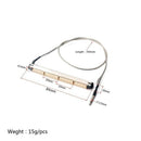 Transducer Pickup Piezo Suit for 4-String Acoustic Bass Guitar