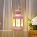 Portable LED Candlestick Light Table Lantern Lamp Ornaments Xmas Home Decoration