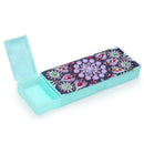 DIY Mandala Special Shaped Diamond Painting Students Pencil Storage Box