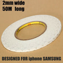 50M 2mm Strong Double Sided Adhesive Tape Sticky for Cellphone Screen LCD