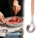 Stainless Steel Kitchen Meatball Maker Creative Non-stick Meat Ball Mould Spoon