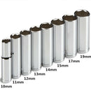 New Professional 8Pc 3/8-Inch Drive Deep Socket Set,Metric,10 Mm-19 Mm N4U7