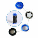 5 Pcs Straight 2 Ways Coupler Quick Joint Push in Fittings 12mm Tube I9U9
