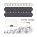 42 Pcs Rotary Cutting Wheels Tool Kit Diamond Cutting Wheel Mini HSS Circul