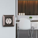 86 Type Wall Touch Panel Wall Socket Double USB Port Electrical Sockets
