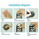 5 Mode Angle Adjustable Shower Head Holder, Super Power Vacuum Suction Cup  O7C9
