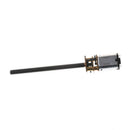 DC 12V 400RPM N20 Long Shaft High Torque Gear Motor  Reducer M4x55mm Screw M+