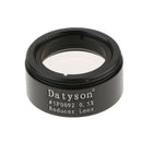 1 Piece 1.25'' Telescope Eyepiece 0.5X Focal Reducer with M30*1mm Thread