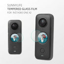 2pcs 9H Tempered Glass Screen Protector for Insta360 ONE X2 Accessories A