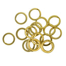 15mm Brass Split Ring Chain Part for Connecting Lobster Clasp, Charms, Links and