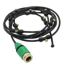 Diy Garden Drip Irrigation System Garden Hose Kits 10M 4/7Mm Hose 15 Pcs Lo