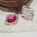 20 Pcs Rhinestone Buttons Cabochons for Crafts DIY Gift Making Accessories