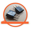 EU Europe Female to US USA Male Wall AC Power Plug Travel Adapter Converter lj