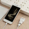 Direct Charging DC 5V 1A USB Charger Adapter Cable Connector (White EU)
