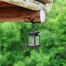 Solar Panel Copper Wire Lamp IP44 Hang Clip Light Outdoor Garden Decoration