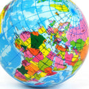 1PC Soft Hand Exercise Stress Relief Squeeze Foam Ball World Map Earth Globe â„–[