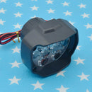 1Pcs 15W 9 LED Motorcycle Boat Spot Driving Headlight Fog Light Lamp Practical