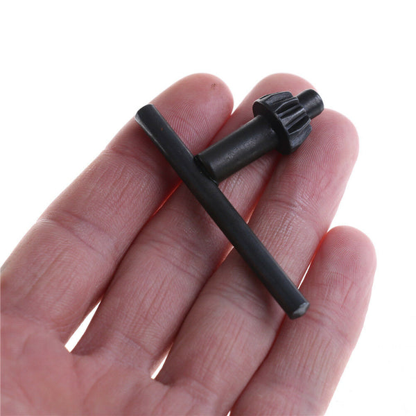 Drill Chuck 10mm Pilot Size Key Loosen Tighten Tool Black JR