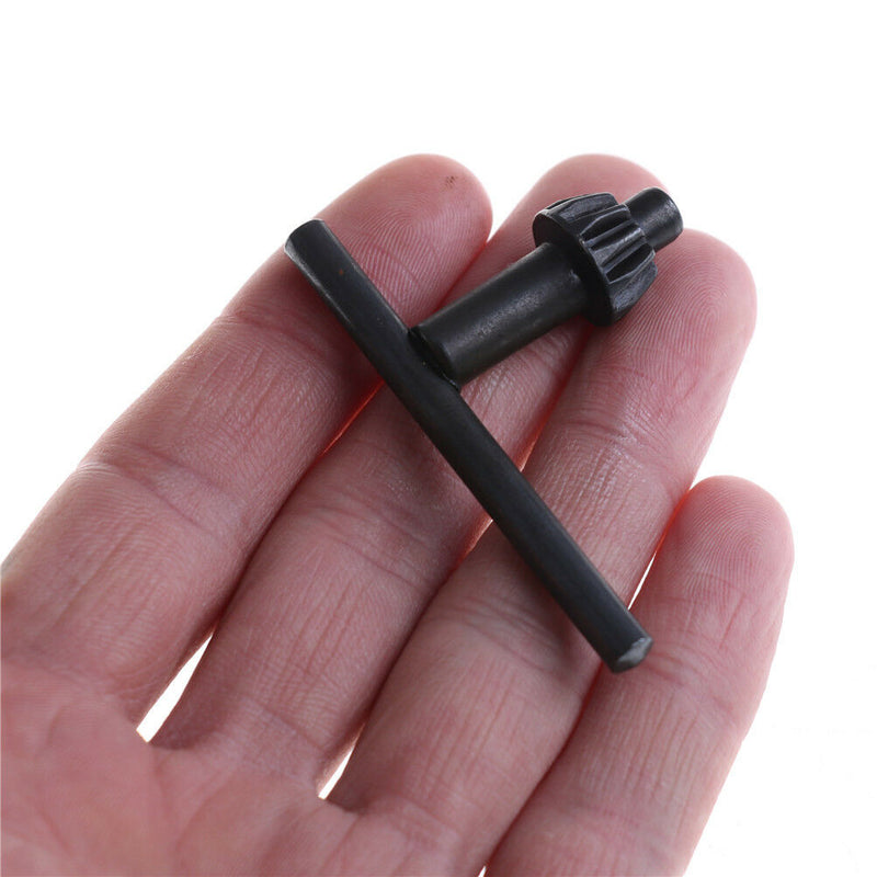 Drill Chuck 10mm Pilot Size Key Loosen Tighten Tool Black JR
